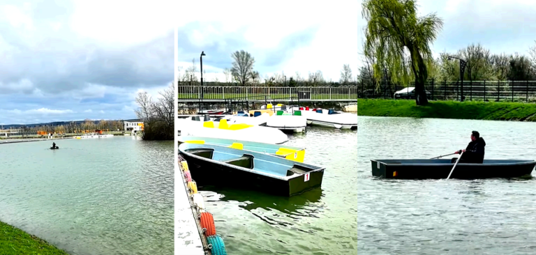 Bărcile și hidrobicicletele au revenit pe lacul din parcul aflat în apropierea Complexului Turistic de Natație! Primarul Târgoviștei: ,,De miercuri, 8 aprilie, este liber la distracție”