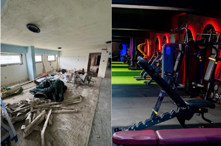 Parteneriat public-privat la Moreni: O clădire abandonată transformată într-o sală de fitness modernă