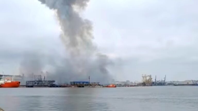 Momente de maximă tensiune în Portul Constanța! O dronă navală cu timer atașat a explodat. Reacția MApN