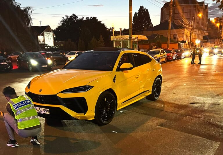 La un pas de moarte! Femeie de 41 de ani, spulberată de un Lamborghini în timp ce traversa strada. Șoferul consumase alcool și droguri