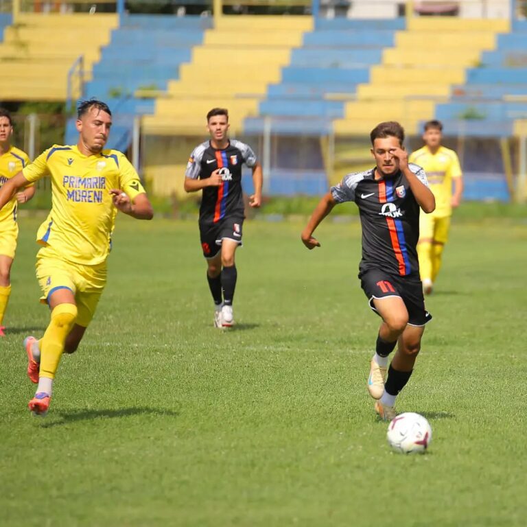 Va fi derby cu tribune pline! Flacăra Moreni și Chindia Târgoviște, o confruntare de totul sau nimic în Turul 3 al Cupei României