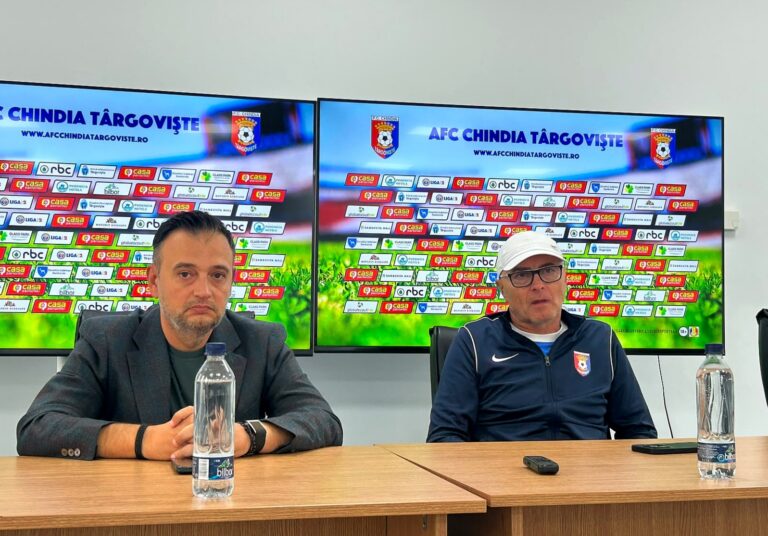 Furtună la Chindia Târgoviște! Leo Grozavu, avertisment fără menajamente: „Dacă nu mai vin jucători, probabil nici eu nu voi mai fi aici”