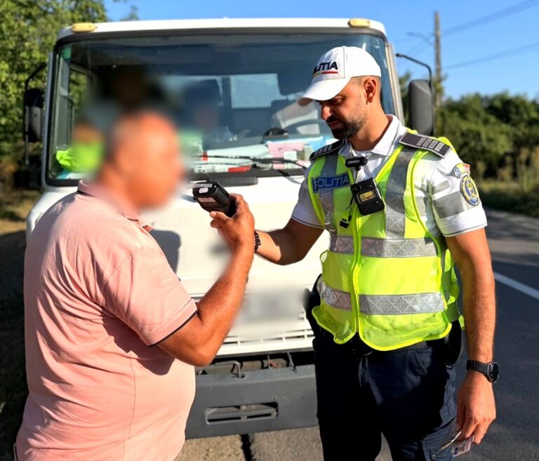 Două ore de “foc” pe șoselele din Dâmbovița la ceas de seară! Peste 140 de amenzi aplicate și 7 permise reținute