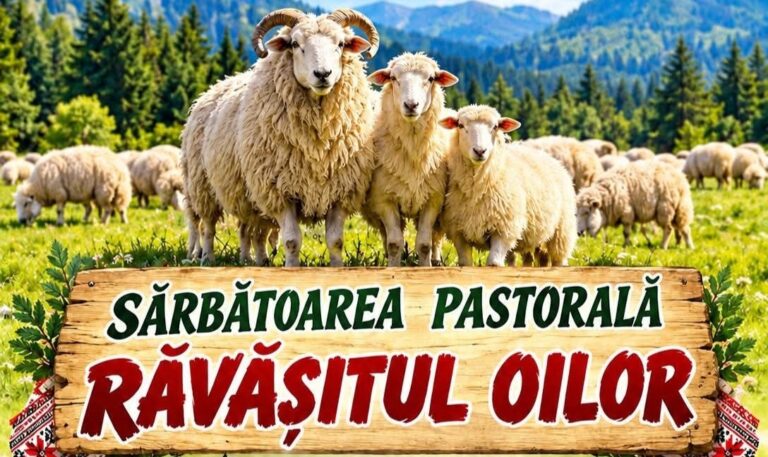 Trei zile de poveste la Runcu! Sărbătoarea pastorală „Răvășitul oilor” aduce din nou tradiția românească la poalele Munților Leaota. Târgul tradițional și spectacolul folcloric, atracțiile principale