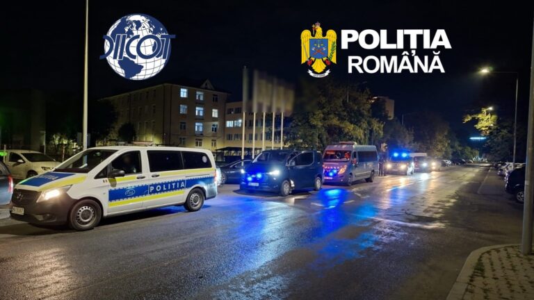 Utilaj de 1,75 milioane de euro, în centrul unei anchete DIICOT privind eludarea sancțiunilor UE! 12 percheziții în București și trei județe, printre care și Dâmbovița