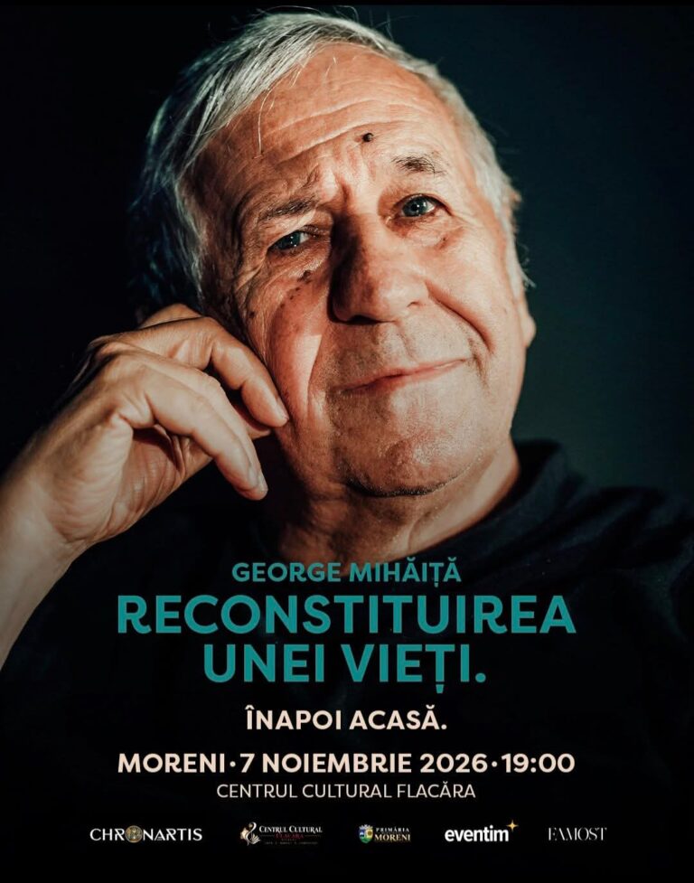 Îndrăgitul actor George Mihăiță se întoarce acasă! Spectacol de gală la Moreni, după 25 de ani: „O călătorie de la Franzeluță la Tătuțu”